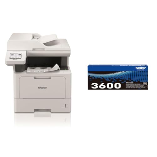 Brother MFC-L5710DN 4-in-1 Monochrom-Laser-Multifunktionsdrucker Original TN-2510 Toner schwarz