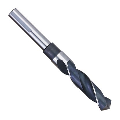 Kodiak Cutting Tools KCT121152 USA Made Reduced Shank Drill Bit, Silver and Deming Style, High Speed Steel, 5/8" Diameter, 1/2" Shank with Flats