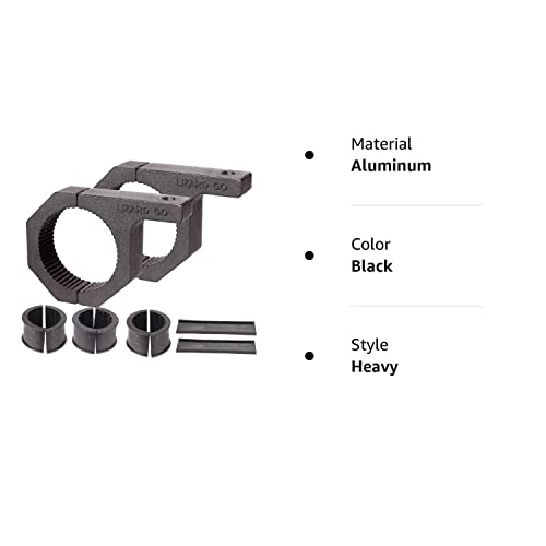 Lizard Go Roll Bar Clamps-2Pack,Tube Clamp 2.25Inch 2.375Inch 2.5Inch 2.625Inch Bull Bar Mounting Bracket Available Diameter Bar (2.25~2.625" Clamp) #TOP7