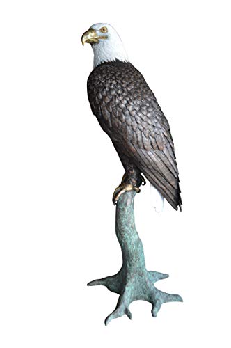 Estatua de Águila Gigante en Bronce de 74 pulgadas
