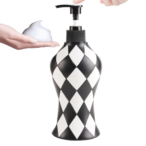 Distributeur de savon – 400 ml – Distributeur de savon pour salle de bain – Distributeur de désinfectant mural – Distributeur de savon liquide rechargeable pour cuisine et salle de bain