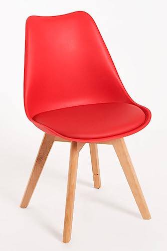 Regalos Miguel - Sillas Comedor - Silla Synk Pro - Rojo
