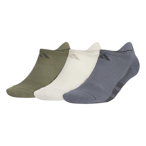 Image of adidas Men's All Day Training Quarter Socks sports performance above the ankle height with cushioning for running (3-Pair)