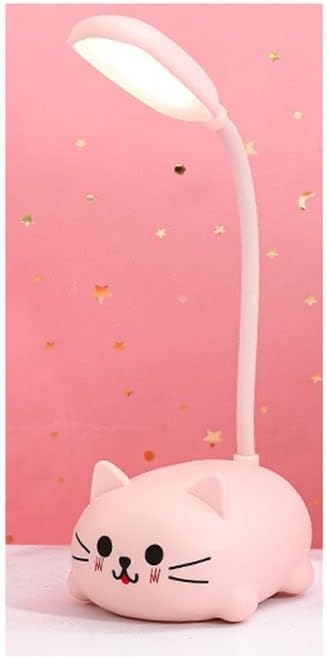 YYDS Desk lamp Polypropylene Eye Protection Desk Lamp with Button Switch is Suitable for Student Dormitory (Size: 18 * 9 * 7 cm) Desk Light (Color : B)