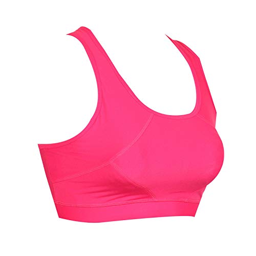 LYCOT Ladies Plain Racer Back Sports Bra For All Fitness Activities