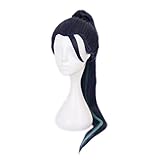 Cosplay Wig KDA Baddest Kaisa Party Role Play Wig Cosplay Costume KDA Heat Resistant Synthetic Hair Women Long Ponytail Wigs