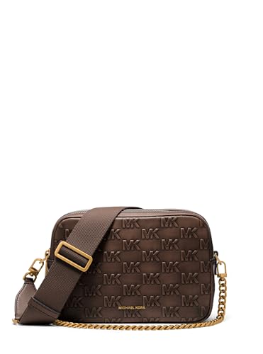 Image of Michael Kors Bryant Medium Double Zip Chain Camera Crossbody Bag