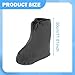 Menolana Down Booties Warm Socks Down Sock Portable Sleeping Sock Camping Booties for Backpacking Tent Outdoor Indoor Home, L Black