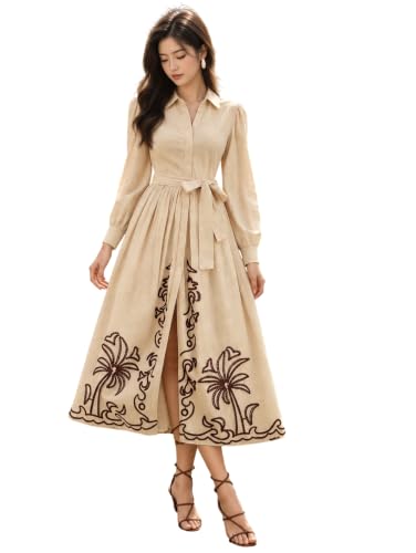 Image of SMOWKLY Cotton Blend Women's Casual Dress Mid-Length Maxi Dress for Woman ||Stylish Frocks for Women ||One Piece Dress for Women || Long Midi Dress for Woman || Party & Beach Wear