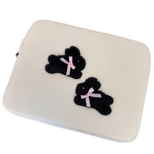 Pochette tablette lapin à nœud papillon pour vos déplacements