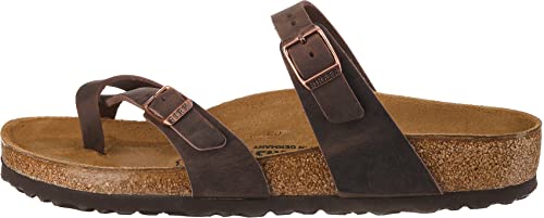 Birkenstock Schuhe Mayari geöltes Nubukleder Schmal3