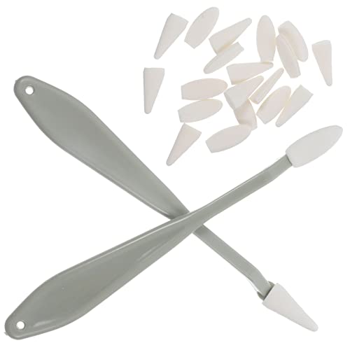 HAPINARY Set of 1 Sponge Wiper Plastic Blenders for Art Charcoal Blender Brush Drawing Tools Sketching Eraser Knife