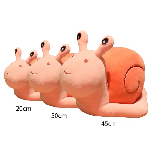 Peluche de caracoles rosa de 30 cm para niños y decoración infantil 2