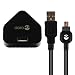 Produktbild Razer Original-Ladegerät mit USB-Kabel 338, 345 GSM, 506, 510, 515, 520, 605, 606, 607, 610, 611, 612, 621, 622, 715, 740, 810 Schwarz