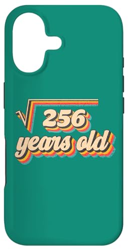 256 �̕����� 16 �΂̒a���� ���B���e�[�W 16 �� �X�}�z�P�[�X iPhone 17 �p