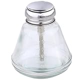 ULTECHNOVO in Vetro Spesso Sicuro e Portatile per Detergenti Disinfettanti e Struccanti Facile per Domestico e Negozi