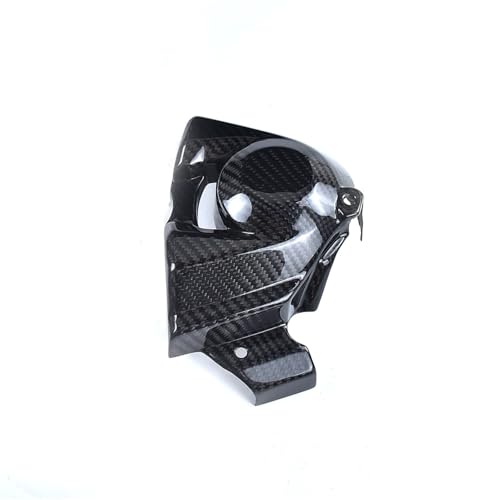 Protector de cadena para Kawasaki Ninja H2 en fibra de carbono legítima para piñón izquierdo 5