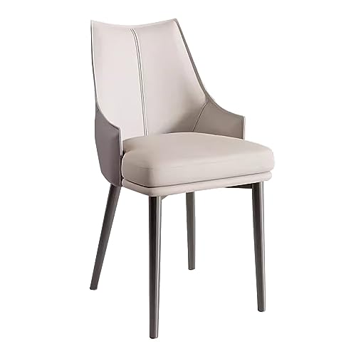 Chaise de salle à manger ergonomique avec accoudoirs contre le mal de dos
