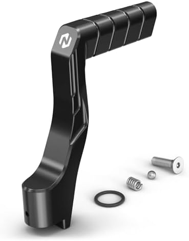 NICECNC Aluminum Kickstarter Starter Lever for 350cc Compatible with Yamaha Banshee 350 1987-2006, Replacement for 2GU-15620-01-00, Black