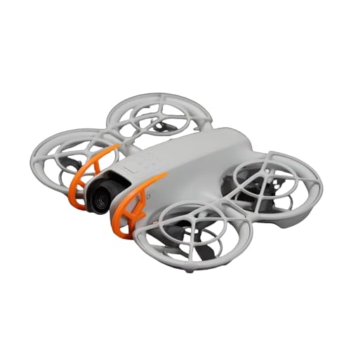 Protezione paraurti per drone DJI Neo in lega di alluminio anti-collisione protezione per obiettivo della fotocamera cardanico per accessori DJI Neo arancione