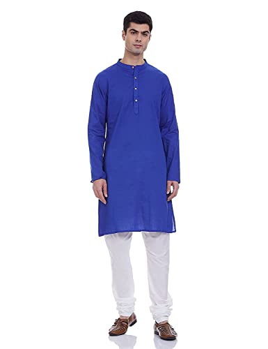 Image of OORA Men's Cotton Kurta & Pajama Set for Birthday,Wedding, Ceremony, Casual, Engagement