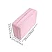kowaku Block Prop Non Slip EVA Multifunction Brick Exercise Brick for Stretching Toning Indoor Sports Squat Workout, Pink Cover