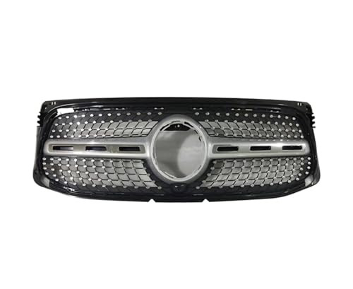 Calandre Style Diamant Argent pour Pare-choc Avant Mercedes GLB 2019-2023