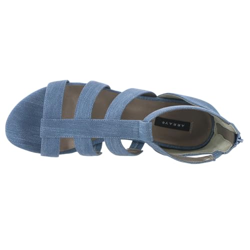 Masseys Athena for Women with Adjustable Hook-and-loop Straps and Back Zipper Closure2