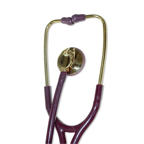 Image of Fidelis Healthcare Single Head Cardio Gold Cardiology Stethoscope for Doctors, Medical Professionals & Students | Premium Acoustic Chestpiece, Lightweight Flexible Tube Clinical Gear