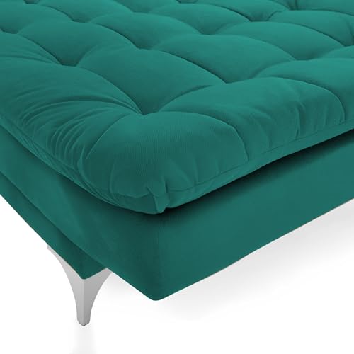 Image of Krancy 3-Seater Sofa Cum Bed for Living Room, Office & Home | Premium Fabric Sleeper Sofa Set with 1 Year Warranty | Comfortable Sofa for Guests, Lounge & Small Spaces | Pine