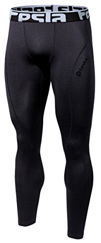 Tesla TM-P33-BBZ_Large Men's Thermal Wintergear Compression Baselayer Pants Leggings Tights P33