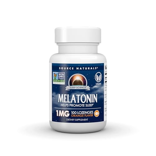Source Naturals Sleep Science Melatonin, Non GMO Project Verified, Melatonin