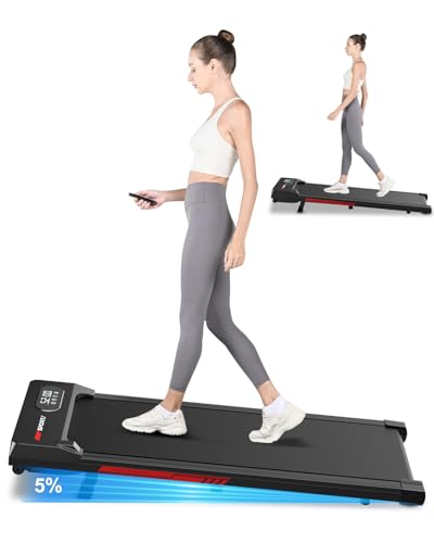 Tapis Roulant Con Inclinazione 7%, Tapis Roulant Salvaspazio 3 IN 1, 2.5HP, Display LED, Design...