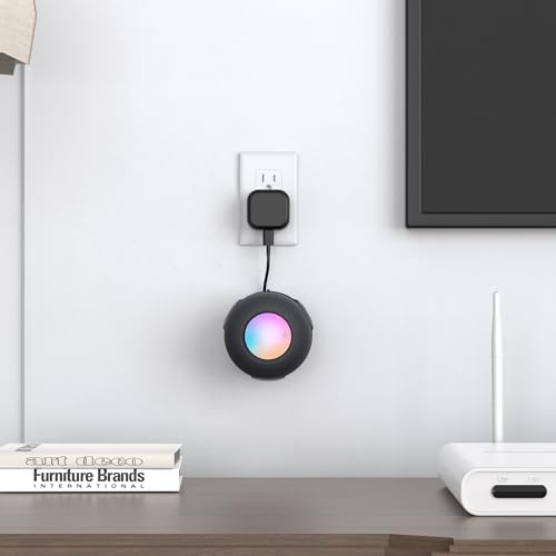 HomeMount Wall Mount for HomePod mini, Speaker Holder, Black, 1 Pack by HomeMount - Used condition - Image 6