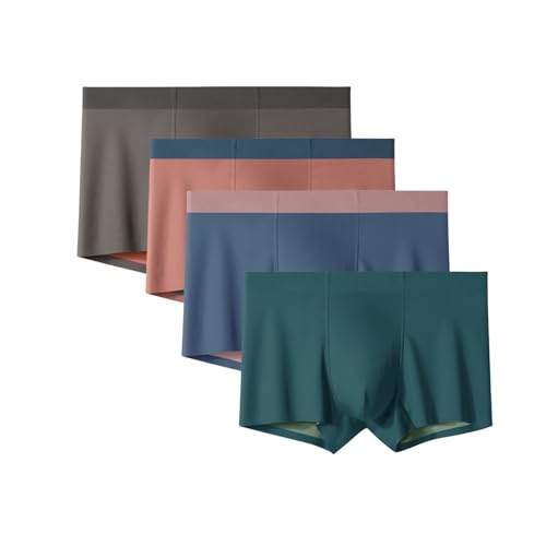 Calzoncillos bóxer para hombre de color transpirable y cómodo de algodón en lote variado