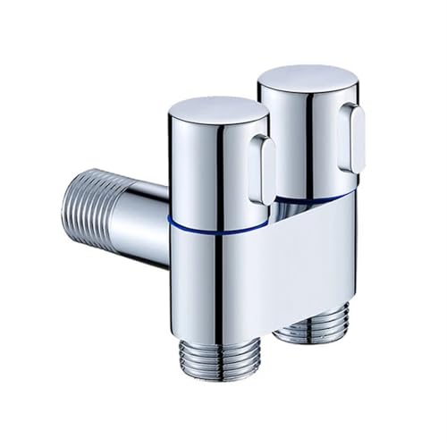 Vanne d'angle de remplissage haut de gamme finition chromée Silver - 2