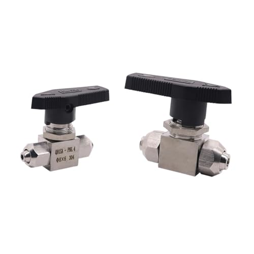 Válvula de conmutación de 6mm antichoque para controlar aire comprimido sin fugas en panel 6