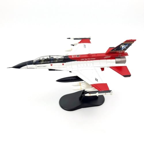 Juguete de avión militar F-16D X-62A a escala miniatura para coleccionar