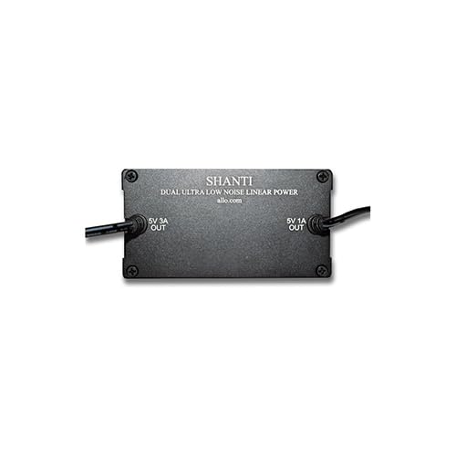 Shanti Dual Ultra Low Noise Linear Power Supply 5.2V | Audiophile LPS for Raspberry Pi, DACs, BOSS, Katana & DigiOne Signature | R-Core Transformer with Dual Isolated Outputs-image-8