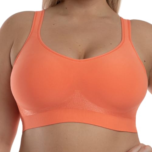 Image of Underoutfit Wireless Compression Everyday Bras for Women - Small to Plus Sizes