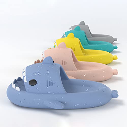 Cydmoty Unisex EVA Open Toe shark slippers Cute Shark Slippers for Women Men Summer Lightweight Sole Sandals Casual Beach Shoes2