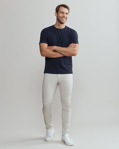 Rhone Men's Origin Performance Tee - Ultrasoft Cotton Blend Fabric, Lightweight, Moisture-Wicking, Anti-Odor T-Shirt4