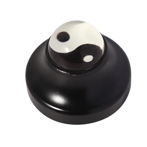 45 RPM Record Adapter Insert Tai Chi Special Shape Aluminum 7 inch Vinyl Record Dome(Black)…