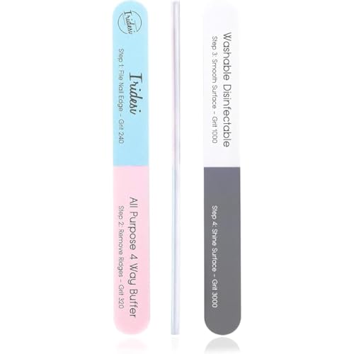 Iridesi 4 Way Nail File and Buffer (12 Pack)