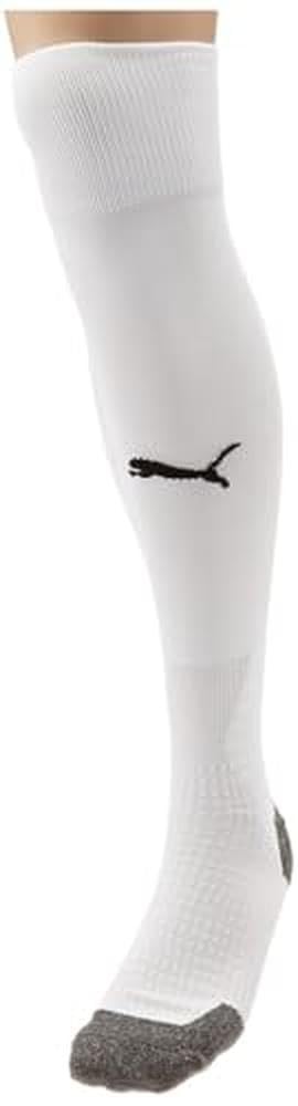 PUMA Unisex, Team League Socks, White-Black, 5