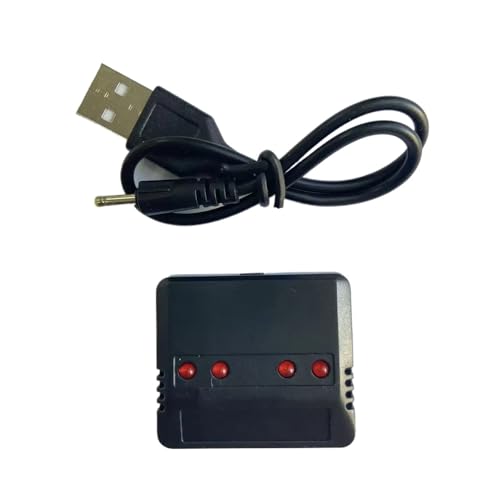 Chargeur de batterie au lithium 3.7V multi-chargeur USB 4 prises pour drone RC