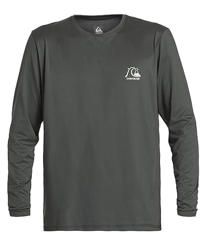 Quiksilver Men's Standard Heritage Heather Long Sleeve Rashguard Surf Tee