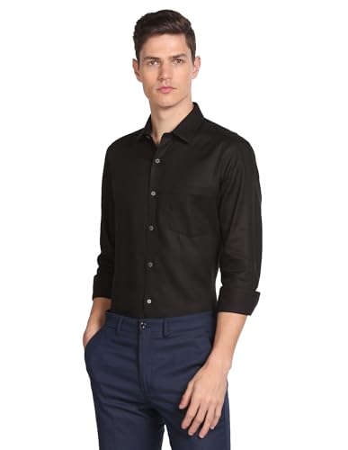 Image of Arrow Men's Cotton Solid Slim Fit Shirt