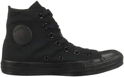 Converse Chuck Taylor All Star High Top Sneakers (6.5 M US Women / 4.5 M US Men, Black Monochrome) | Image 5