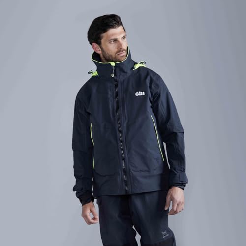 Image of Gill OS3 Mens Coastal Sailing Jacket - Waterproof & Stain Repellent
